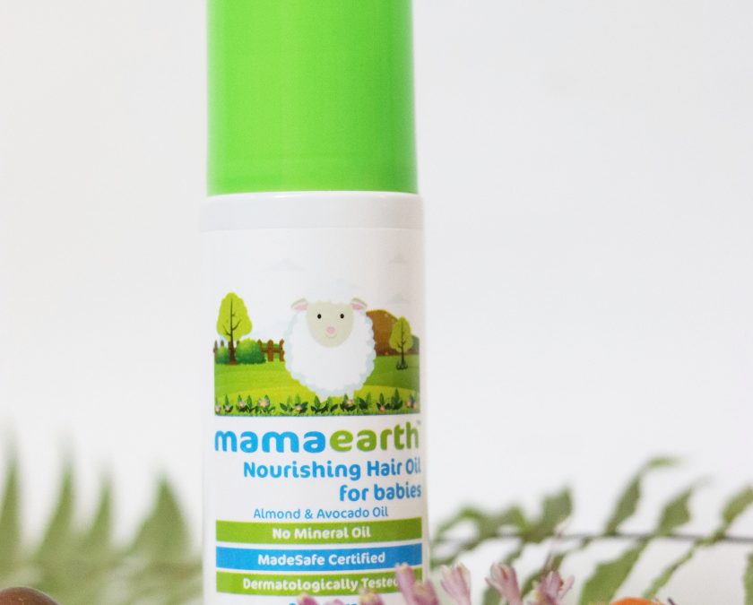 Mamaearth Nourishing Hair Oil for Babies